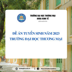 Đề án tuyển sinh năm 2023 Đại học Thương mại