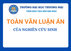 Luận án của nghiên cứu sinh Nguyễn Ngọc Hưng