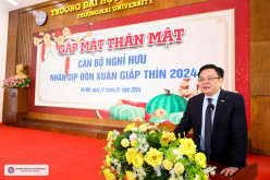 Gặp mặt thân mật viên chức của Trường đã nghỉ hưu, nghỉ mất sức ở khu vực Hà Nội nhân dịp đón Xuân Giáp Thìn 2024