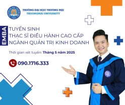 Thông báo tuyển sinh Thạc sĩ Điều hành cao cấp EMBA khóa 2 năm 2025