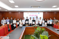 Lễ kết nạp đoàn viên cho viên chức, người lao động mới tuyển dụng tháng 5/2026