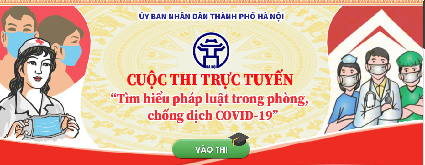 Triển khai Cuộc thi trực tuyến“Tìm hiểu pháp luật trong phòng, chống dịch COVID -19”