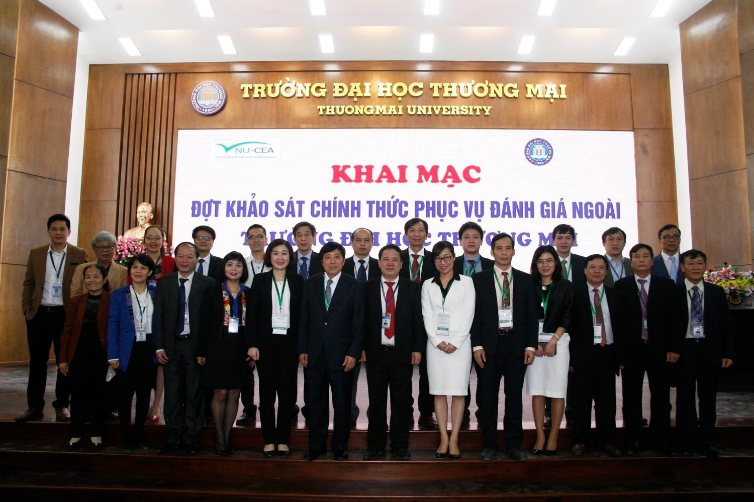 Khai mạc đợt khảo sát chính thức phục vụ đánh giá ngoài Trường Đại học Thương mại