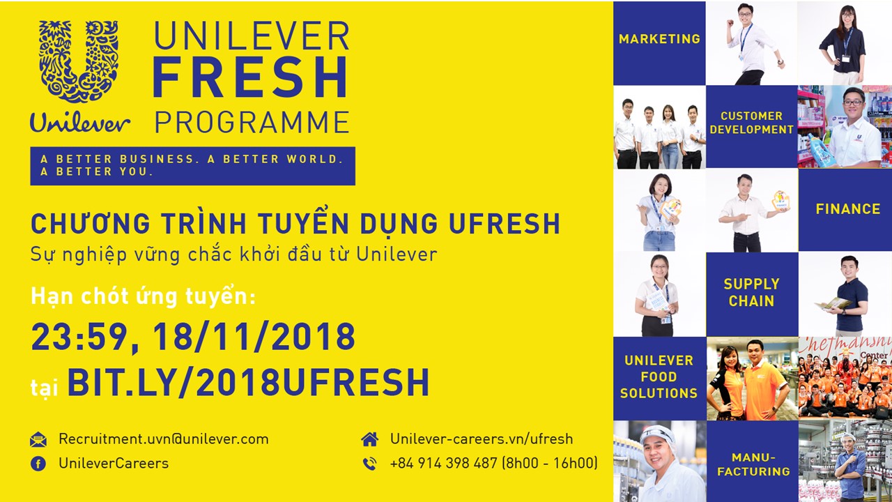 Chương trình tuyển dụng UFresh